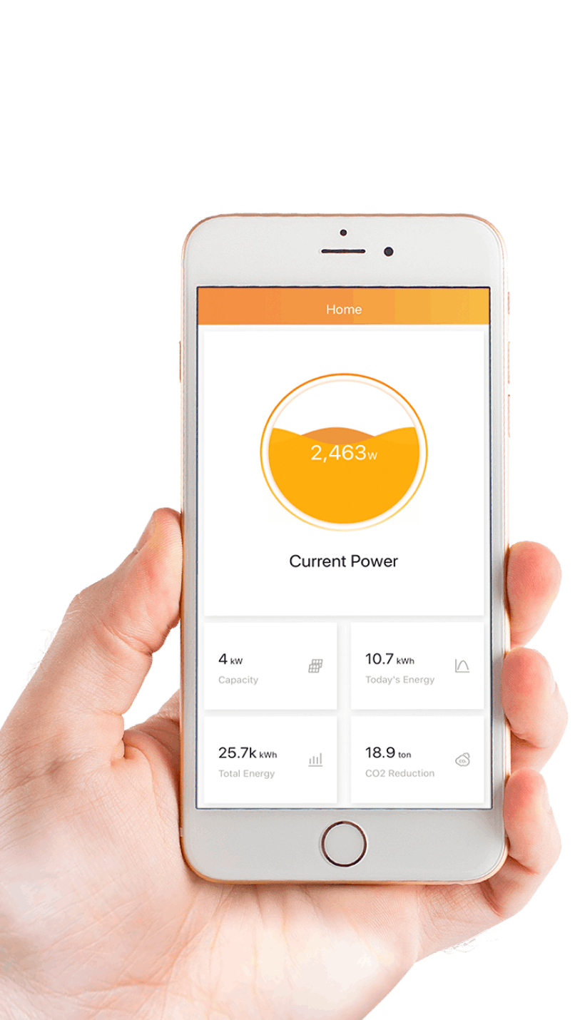 Application de suivi de production solaire